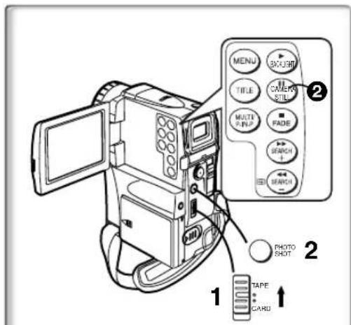 PANASONIC PVVM202 - Pour terminier I'enregistrement - 1