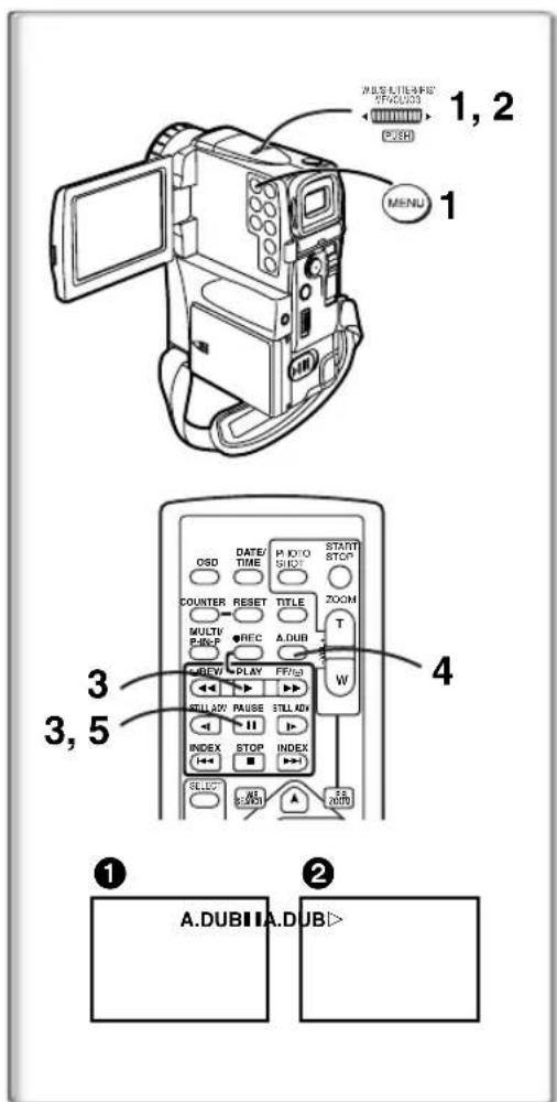 PANASONIC PVVM202 - Press the Index Button [←] or [▶] on the Remote controller. - 2