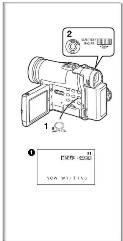 PANASONIC PVDC352 - Enregistrement d'une image à travers l'objet du caméoscope (modeamera) - 2
