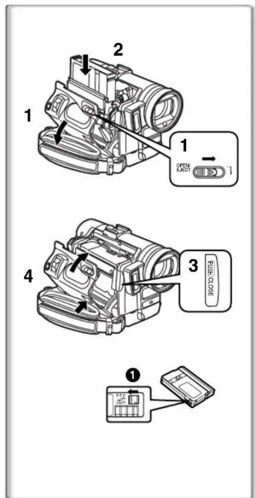 PANASONIC PVDC352 - Attaching the Shoulder Strap - 1