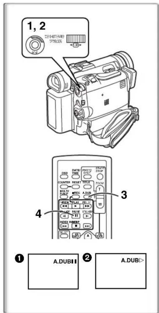 PANASONIC PVDC352 - Appuyer sur la touche index [←] ou [▶] ④ de la télécommande. - 2