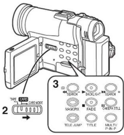 PANASONIC PVDC352 - Enregistrement d'images animées (MPEG4) - 2