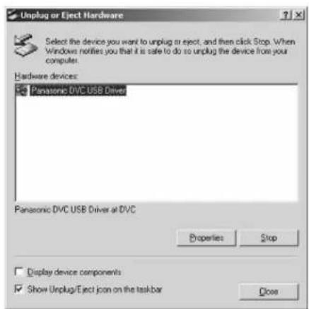 PANASONIC PVDC352 - Verify [Removable Disk] icon is added in [My Computer]. - 2