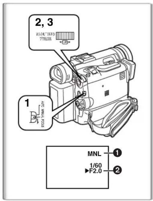 PANASONIC PVDC352 - Recording in Special Situations (Program AE) - 2