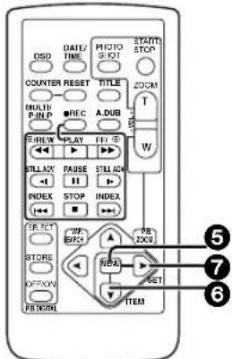 PANASONIC PVDC352 - Adjusting Brightness and Color Level - 5