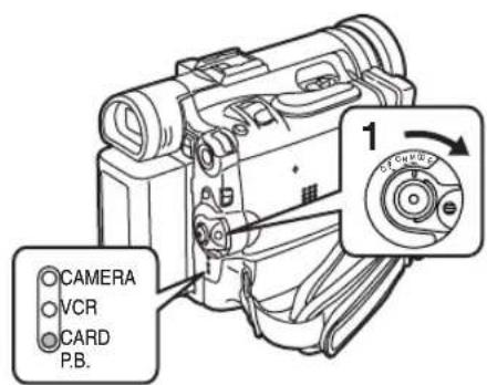 PANASONIC PVDC352 - Maximum recording time on the supplied Card (16MB) - 1