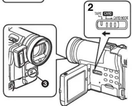 PANASONIC PVDC352 - Mode enregistrement audio - 2