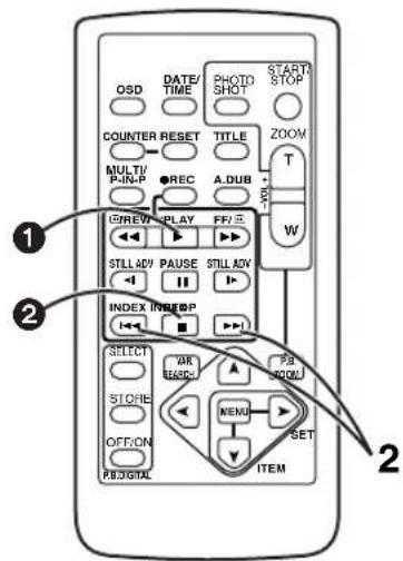PANASONIC PVDC352 - Canceling Blank Search prior to completion - 2