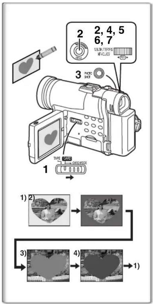 PANASONIC PVDC352 - To Reset the Slide Show Setup - 1
