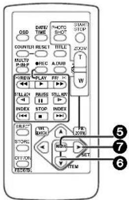 PANASONIC PVDC352 - Niveau de la luminosité et de la couleur - 5