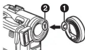 PANASONIC PVDC352 - Lens Hood - 1