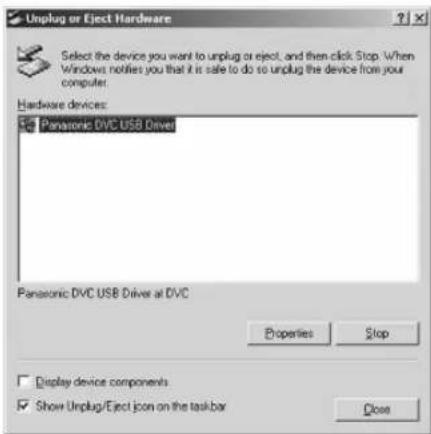 PANASONIC PVDC352 - S'assurer que l'icone [Removable Disk] a ete ajoutee dans [My Computer]. - 2