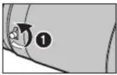 PANASONIC HES200 - Fixation du parasoleil - 1