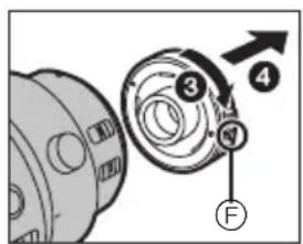 PANASONIC HES200 - To remove the teleconverter - 2