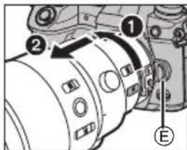 PANASONIC HES200 - Entfern des Telekonverters - 3