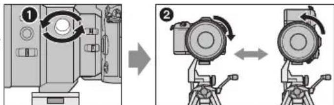 PANASONIC HES200 - Using the Tripod Mount - 3