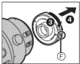 PANASONIC HES200 - Entfern des Telekonverters - 4