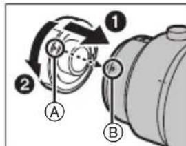 PANASONIC HES200 - To attach the teleconverter - 1