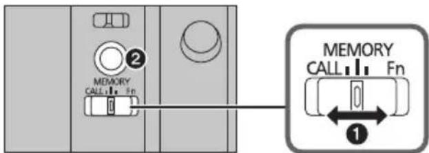 PANASONIC HES200 - Fonction de préselection de la mise au point - 1