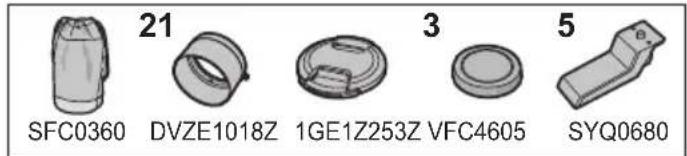 PANASONIC HES200 - Beiliegendes Zubehör - 1