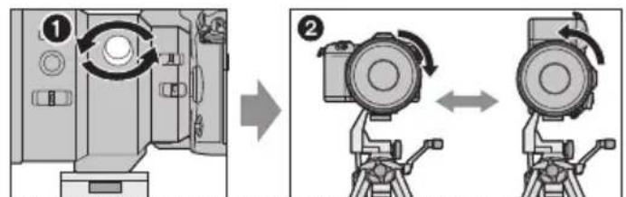 PANASONIC HES200 - Utilizzo dell'attacco del treppiede - 3