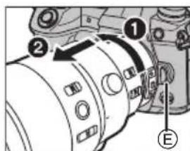 PANASONIC HES200 - To remove the teleconverter - 1