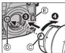 PANASONIC HES200 - Mise en place/retrait du téléconvertisseur 1,4× - 2