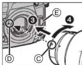 PANASONIC HES200 - To attach the teleconverter - 2