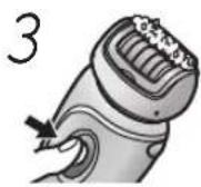 PANASONIC ESWD52 - Epilazione a umido/con schiuma - 2