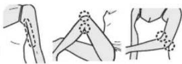 PANASONIC ESWD52 - Areas not suitable for epilation - 1