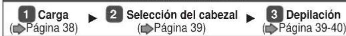 PANASONIC ESWD52 - Guía rápida para depilación - 1