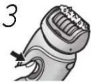 PANASONIC ESWD52 - Epilation à sec - 1