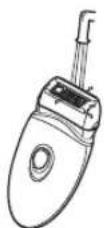 PANASONIC ESEU20 - Lavez la tête à l'eau pour enlever les poils. - 1