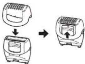 PANASONIC ESEU20 - Using the bikini comb ES-EU20 - 1