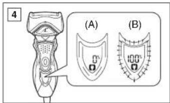 PANASONIC ES8168 - Wet/Dry Rechargeable Shaver Operating Instructions - 4