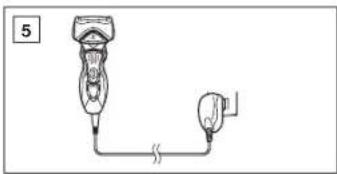 PANASONIC ES8168 - Wet/Dry Rechargeable Shaver Operating Instructions - 5