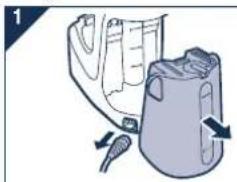 PANASONIC ES7109 - Limpeza do corregador auto limpante - 1