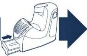 PANASONIC ES7109 - Puhdistus automaattisesti puhdistuvalla latauslaitteella - 7