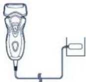 PANASONIC ES7109 - Opladning med den selvrensende oplader - 3