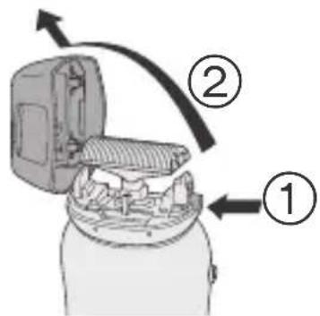 PANASONIC ES2055 - Washing your epilator - 2