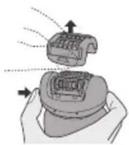 PANASONIC ES2055 - Vaske harfjerneren - 1