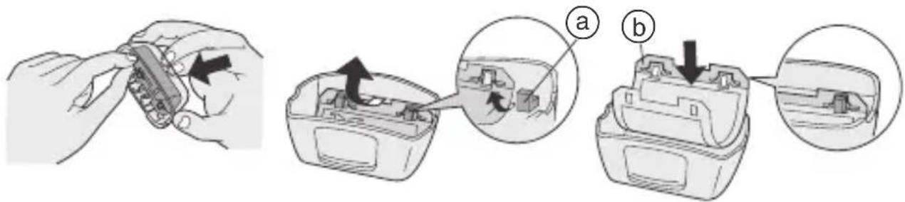 PANASONIC ES2055 - Extraction de la grille extérieure - 1