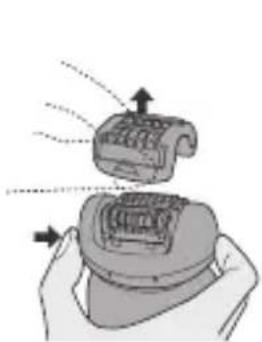 PANASONIC ES2055 - Molhe a pele. - 1