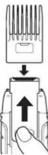PANASONIC ERGY50 - ▶ Raser votre moustache - 1
