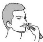 PANASONIC ERGY50 - ▶ Shaping your moustache - 1