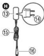 PANASONIC ERFGP82 - Identification des composants - 6