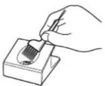 PANASONIC ERFGP62 - Nettoyage du socle de recharge - 1