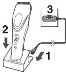 PANASONIC ERDGP62 - Recharge de la tondeuse - 1
