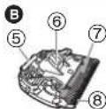 PANASONIC ERDGP62 - Identificazione dei componenti - 2