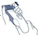 PANASONIC ER5209 - Introduzir o acessório - 1